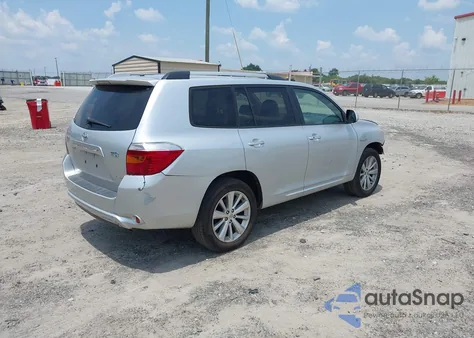 2008 Toyota Highlander Hybrid Limited из США, поврежденный, VIN JTEEW44A782001687